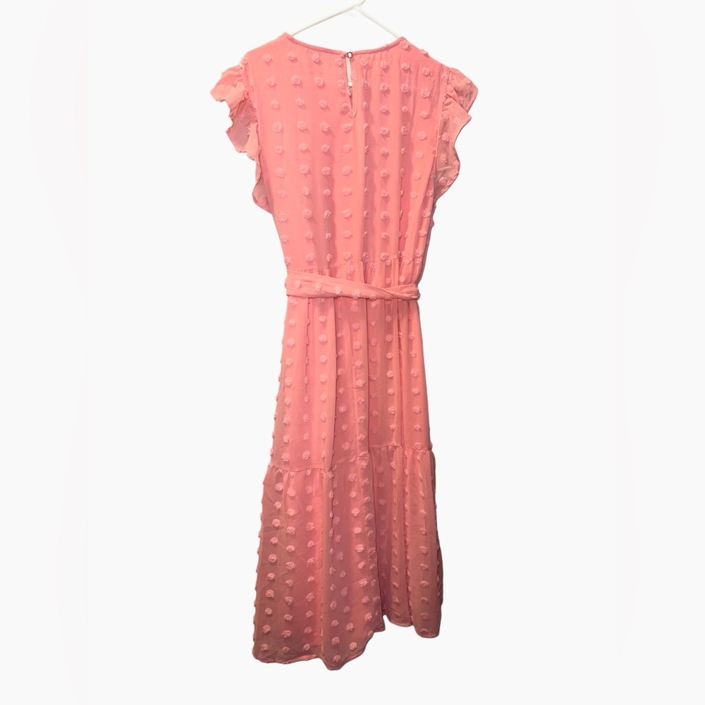 Love By Design Clip Dot Maxi Dress Size XL - Picture 3 of 3